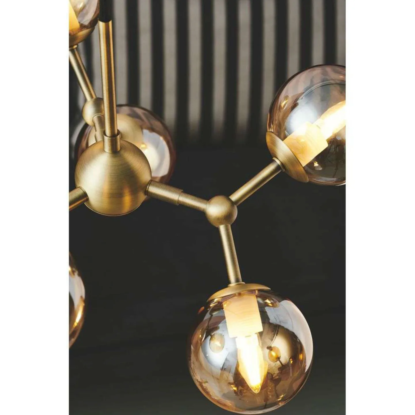 Atom Mini Pendel Antique Brass - Halo Design - Spisestue - Metall