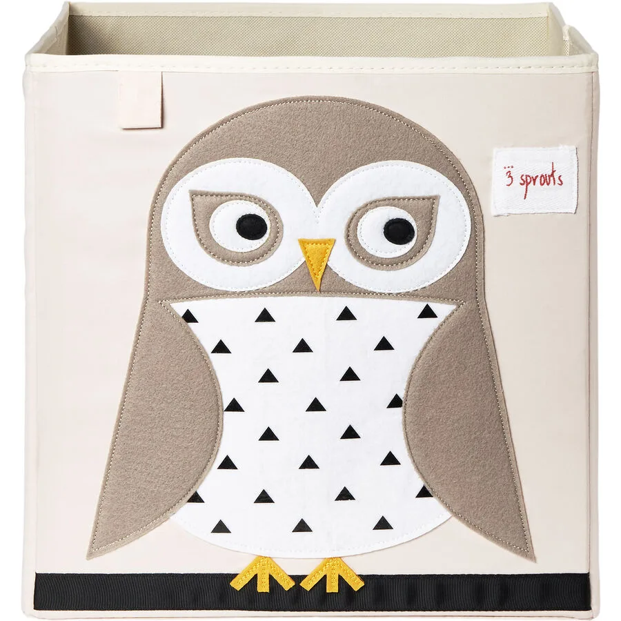 3 Sprouts Box Kids weiss Polyester B 33 cm
