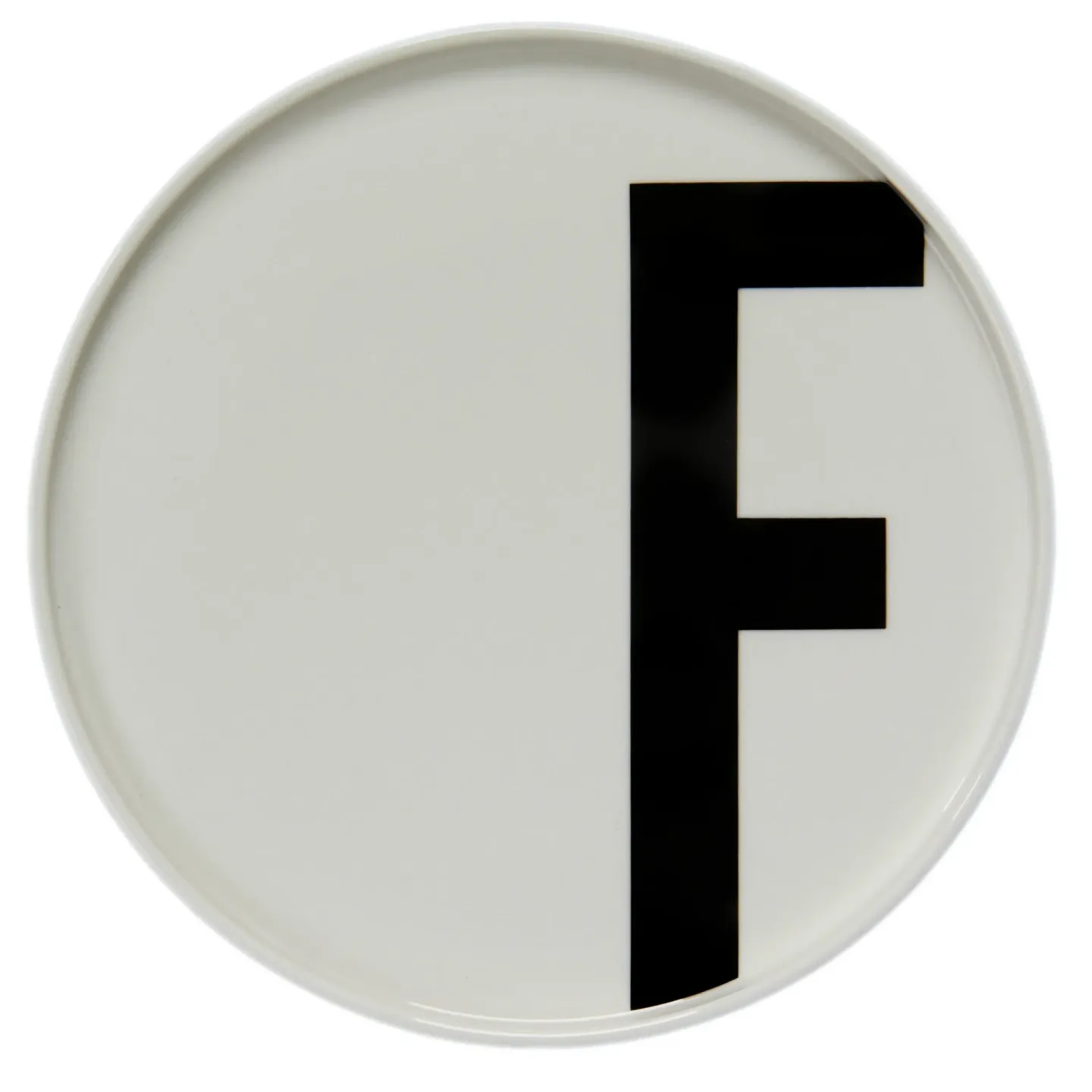 Design Letters Design Letters tallrik F
