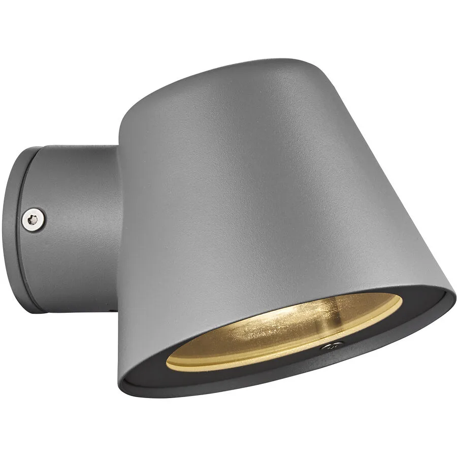NORDLUX Wandlampe aussen Aleria Grau Metall 11.5 cm 10.7 cm