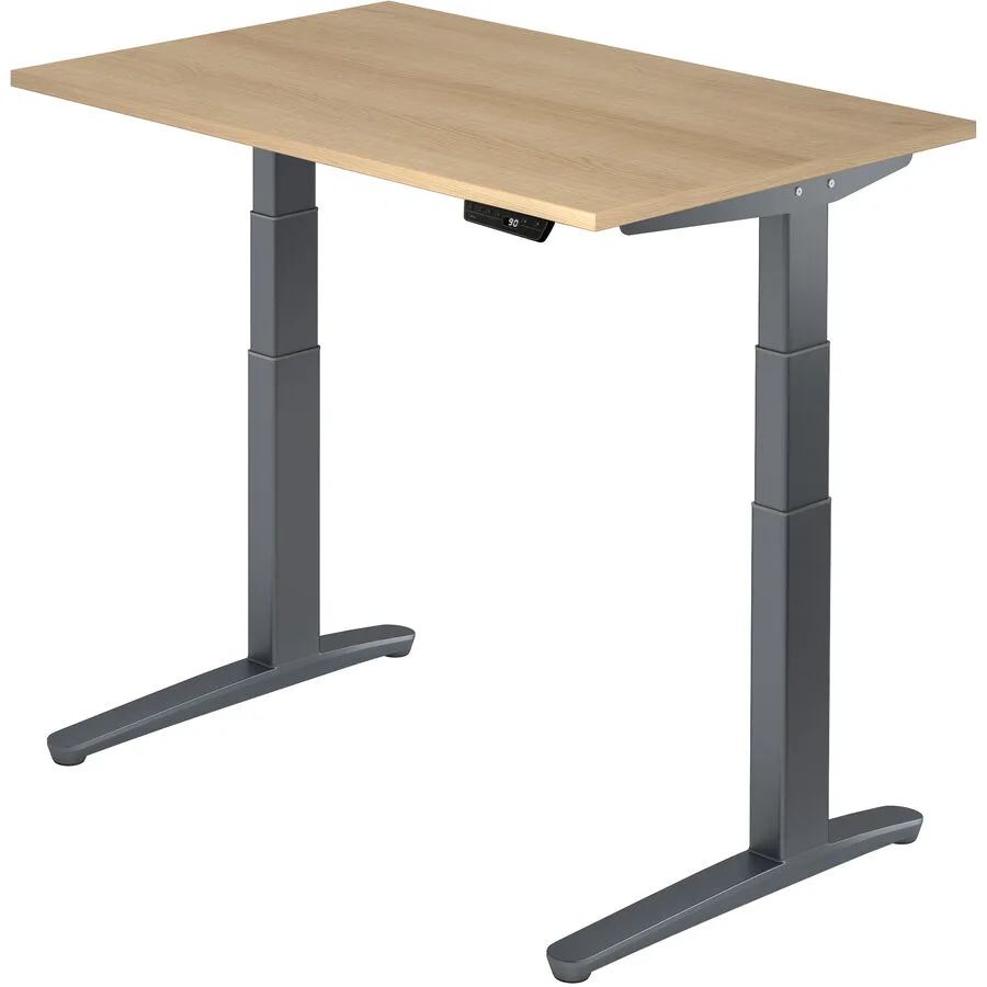 Schreibtisch Office Eiche Dekor Holzwerkstoff B 120 T 80 cm