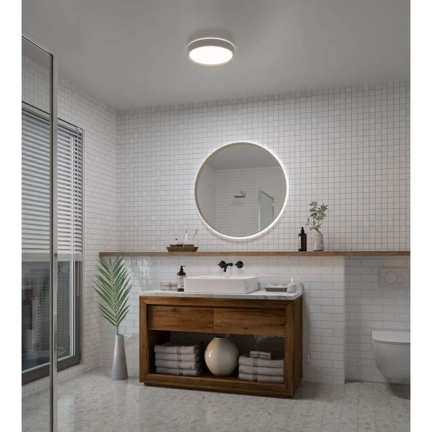 Noxy Deckenleuchte Dim. White - Nordlux - Badezimmer - Aluminium