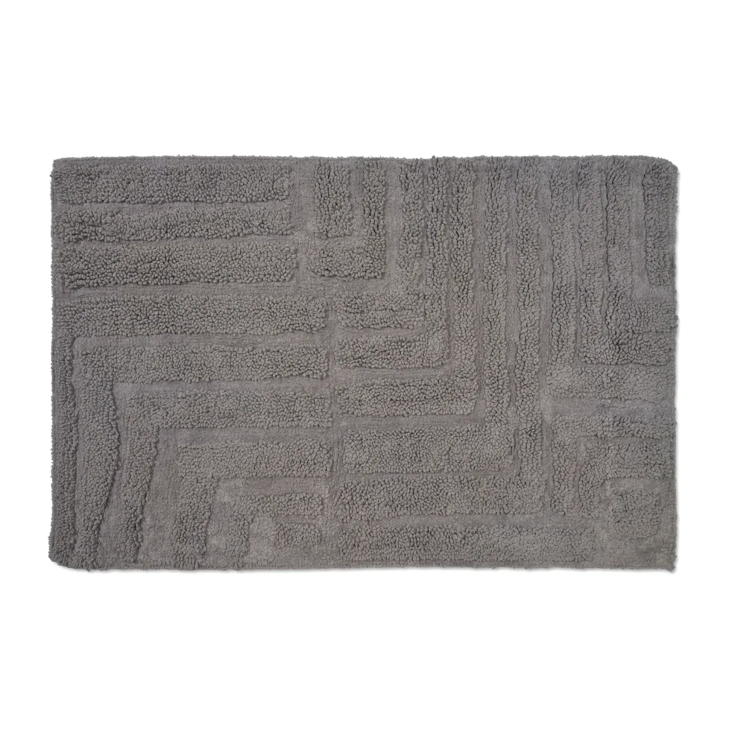 Classic Collection Field Badezimmerteppich 60 x 90cm Grey