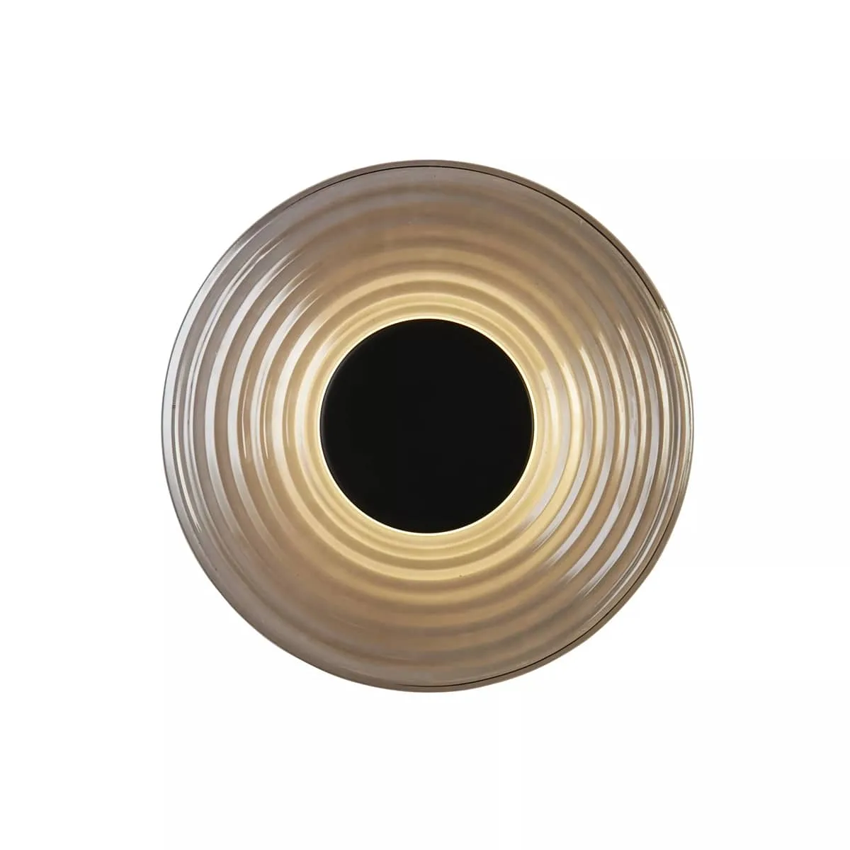Cleo LED Vägglampa Matt Svart med tonat glas