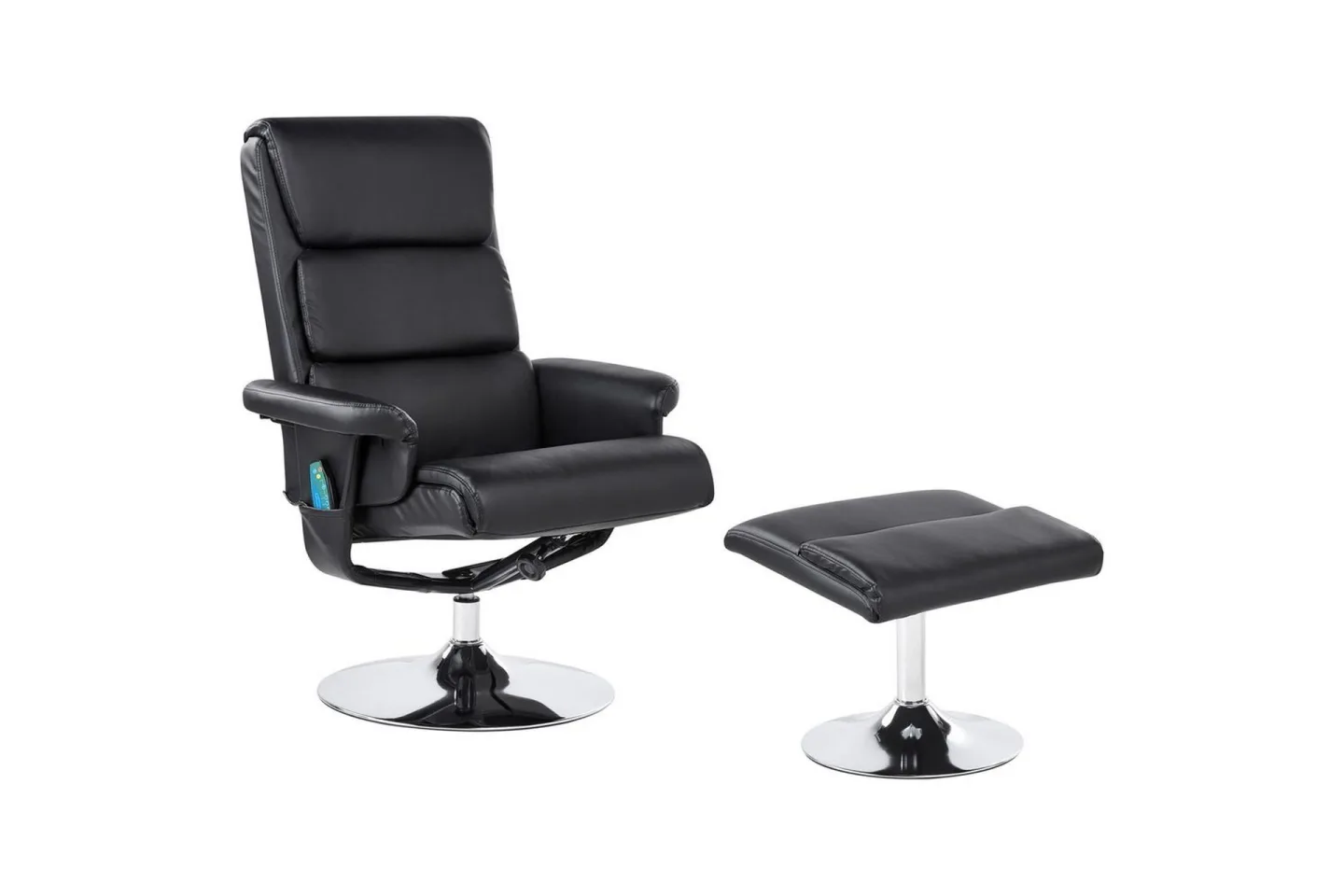 Reclinerfåtölj Legend - Svart, Silver