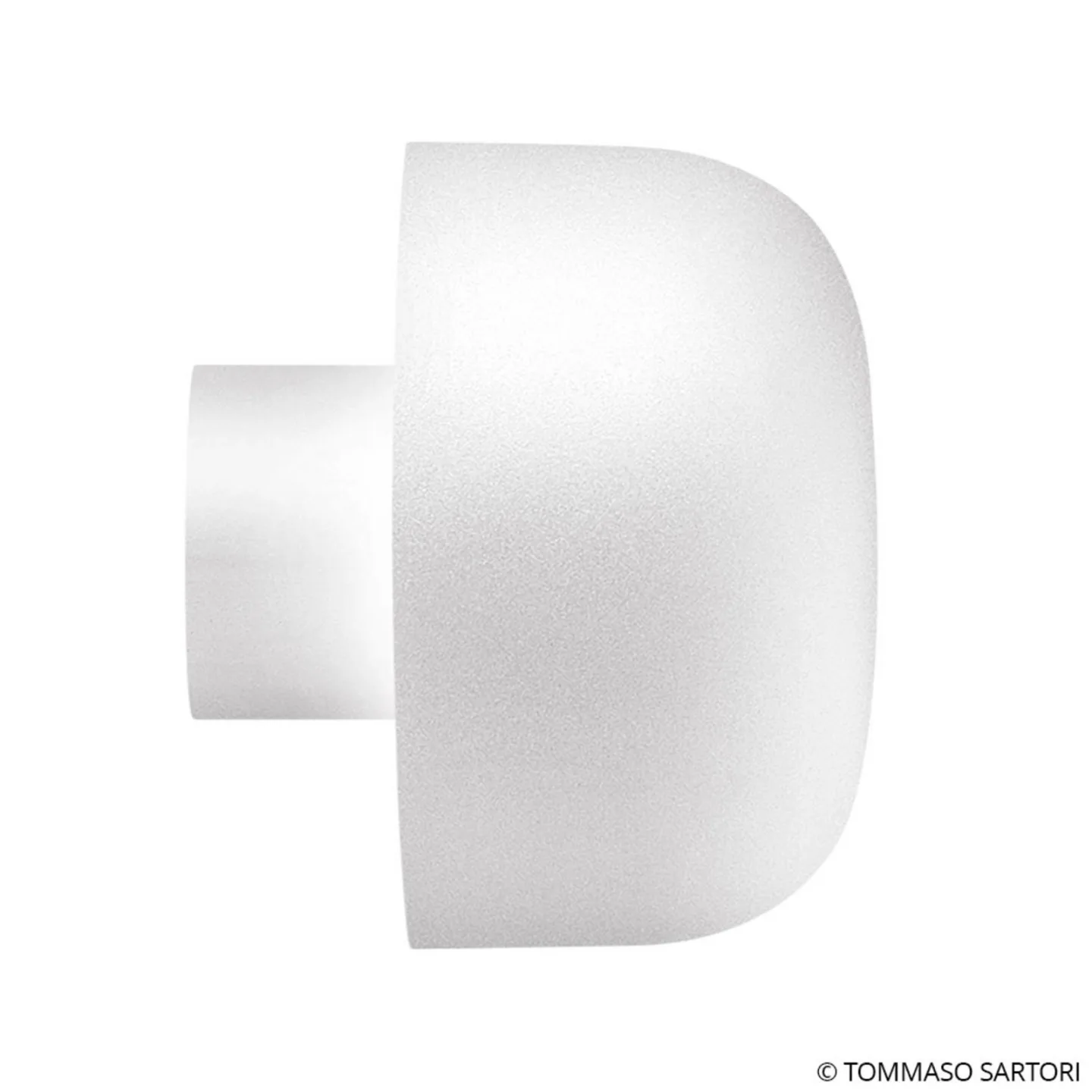 Bellhop Utendørs Vegglampe 2700K White - Flos Flos Architectural - Design - Metall - Rund