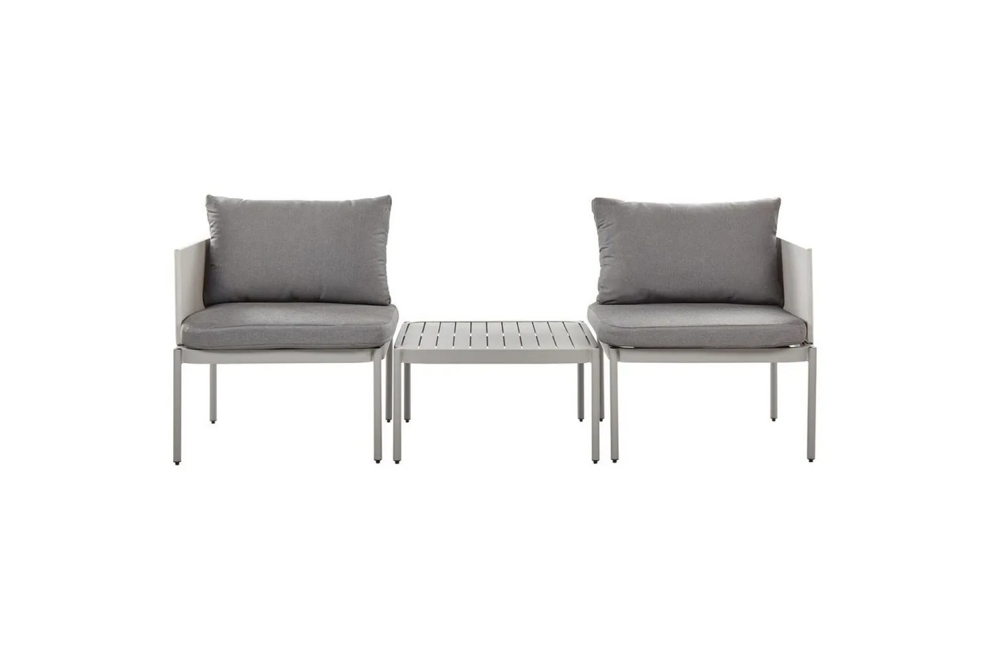 Loungegrupp Terracina Grå - Grå