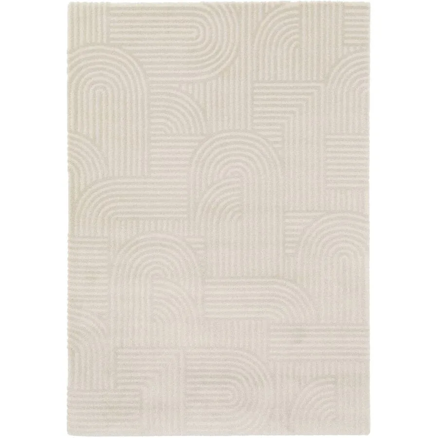 Teppich Moon Beige Einfarbig Polypropylen 120 x 170 cm