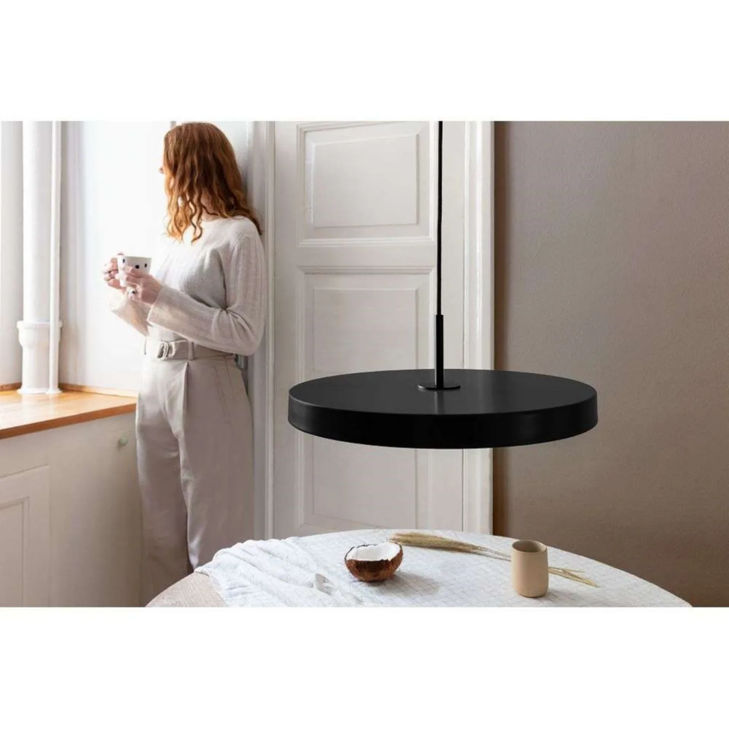 Asteria Taklampa Mini Anthracite/Black Top - UMAGE - Vardagsrum - Metall