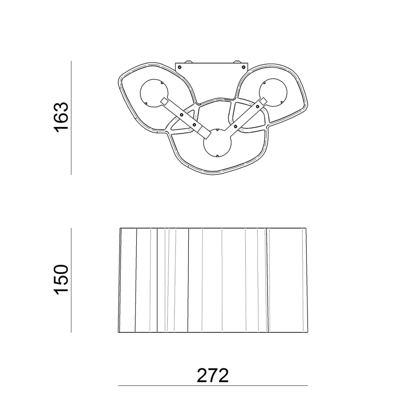 Honey LED-væglampe, polycarbonat, 27,2 cm - Stilnovo - Stue - Design - Plastik - Med flere lyskilder