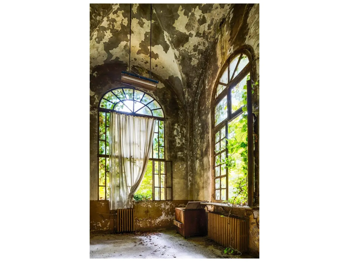 image LAND Digitaldruck auf Glas Raum in Verlassener Villa | Schubiger Möbel