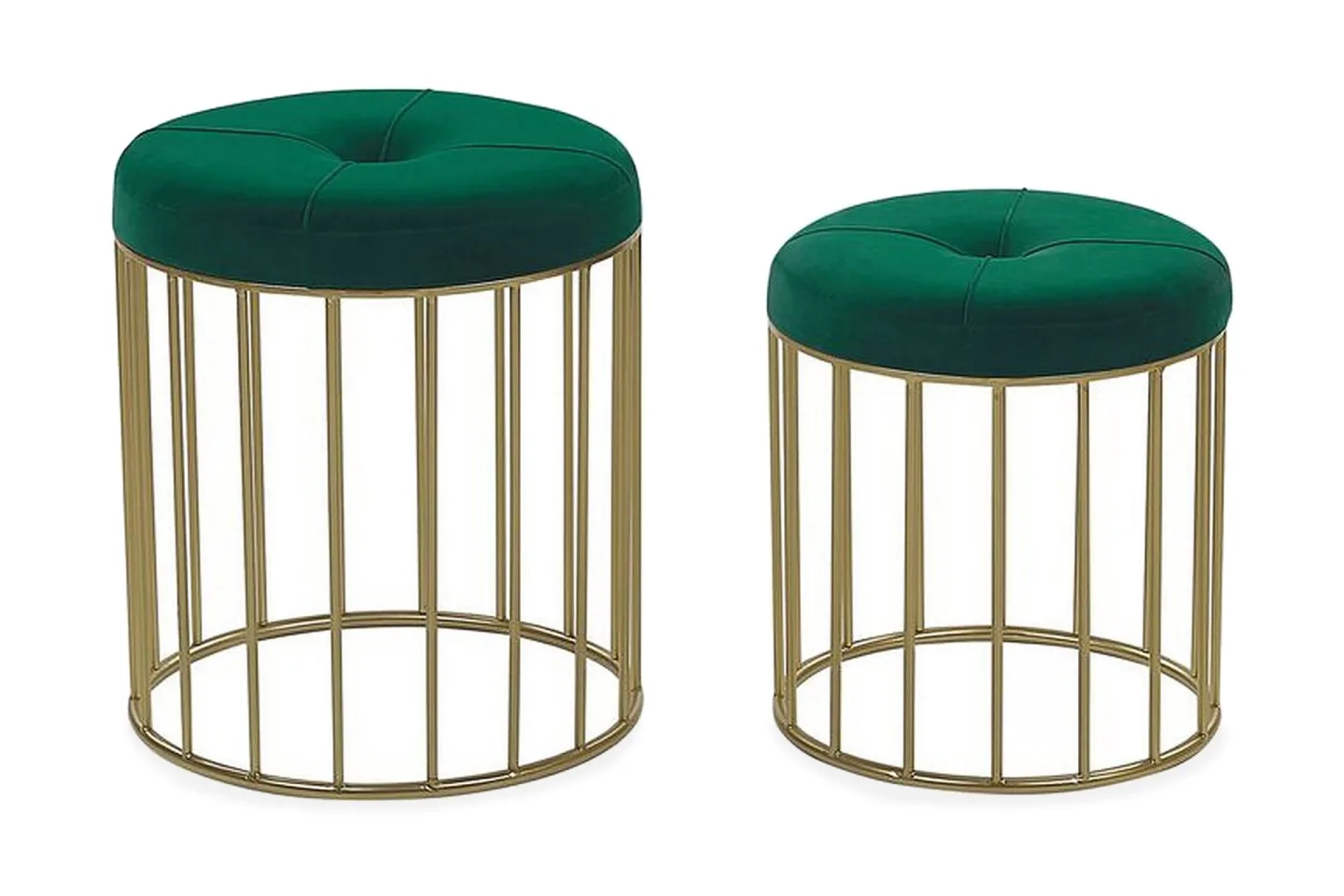 Mattila Fotpall 2-pack - Grön