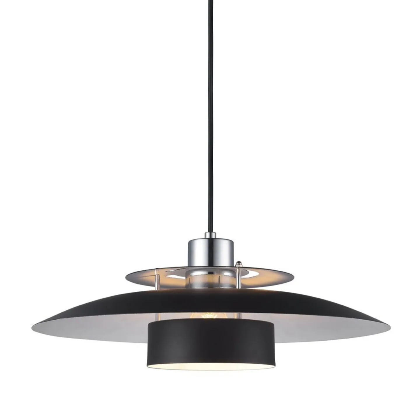 Sørup Pendel Ø40 Matt Black - Halo Design - Stue - Metall
