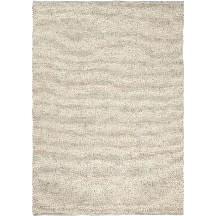 Teppich Agner Beige Wolle 200 cm 300 cm - Teppich