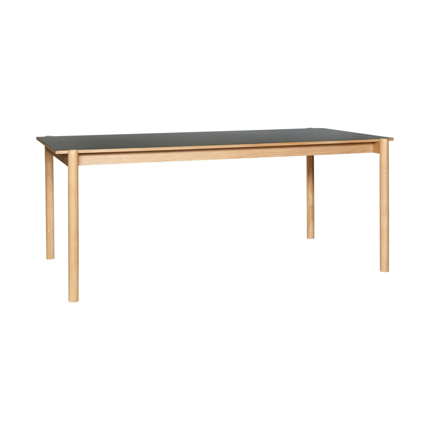 Hübsch Oblique Esstisch Black,190x106 cm