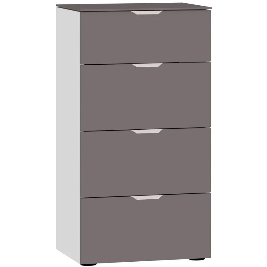 Kommode Arena Beimöbel dunkelgrau Holzwerkstoff B 45 H 87 cm