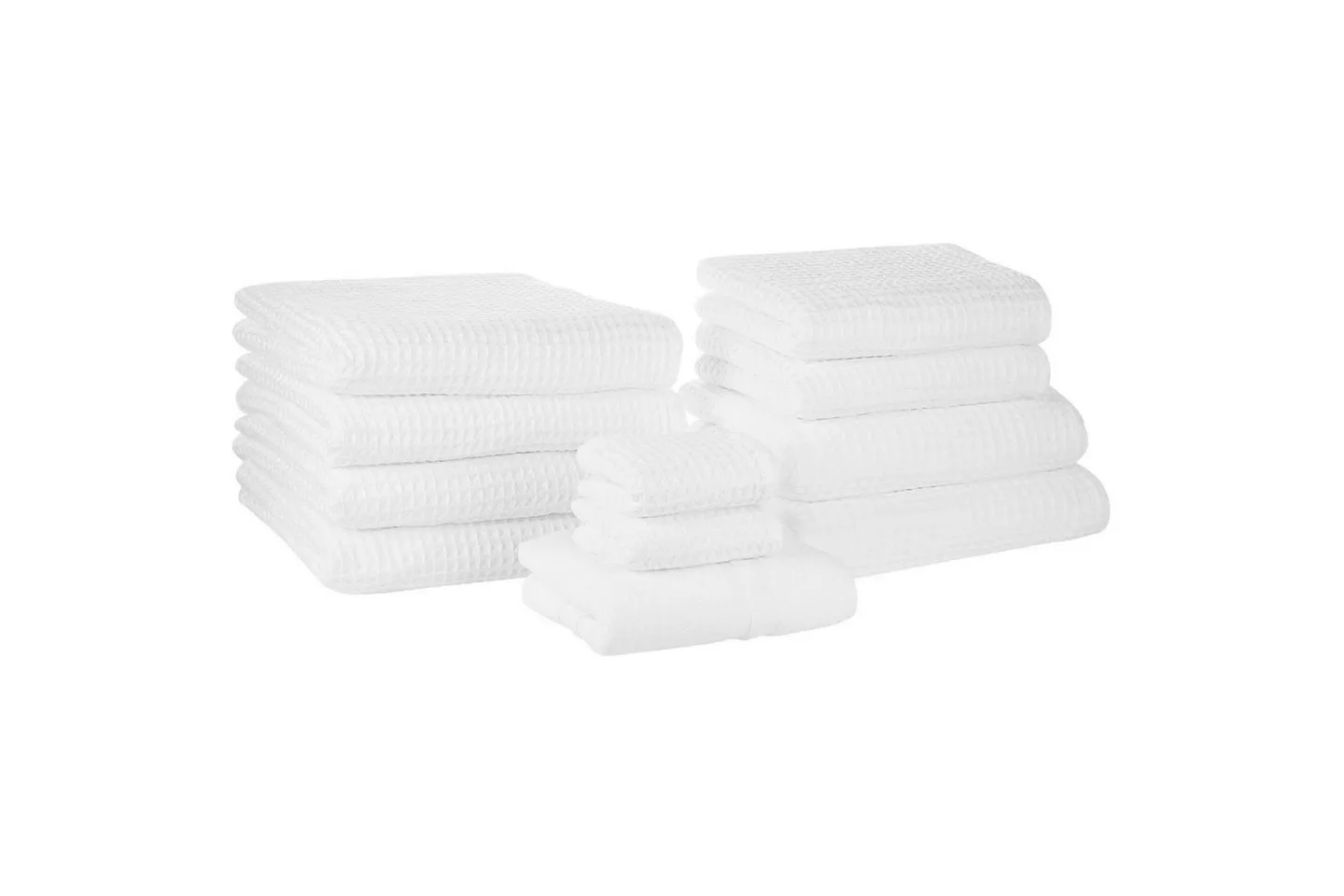 Handduk Areora set om 11 Vit - Vit
