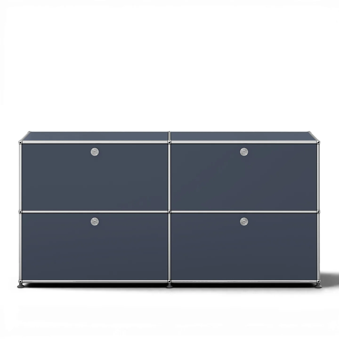 USM - USM Haller 109 Sideboard Anthracite - Skänkar och sideboards - Fritz Haller & Paul Schärer - Grå - Metall