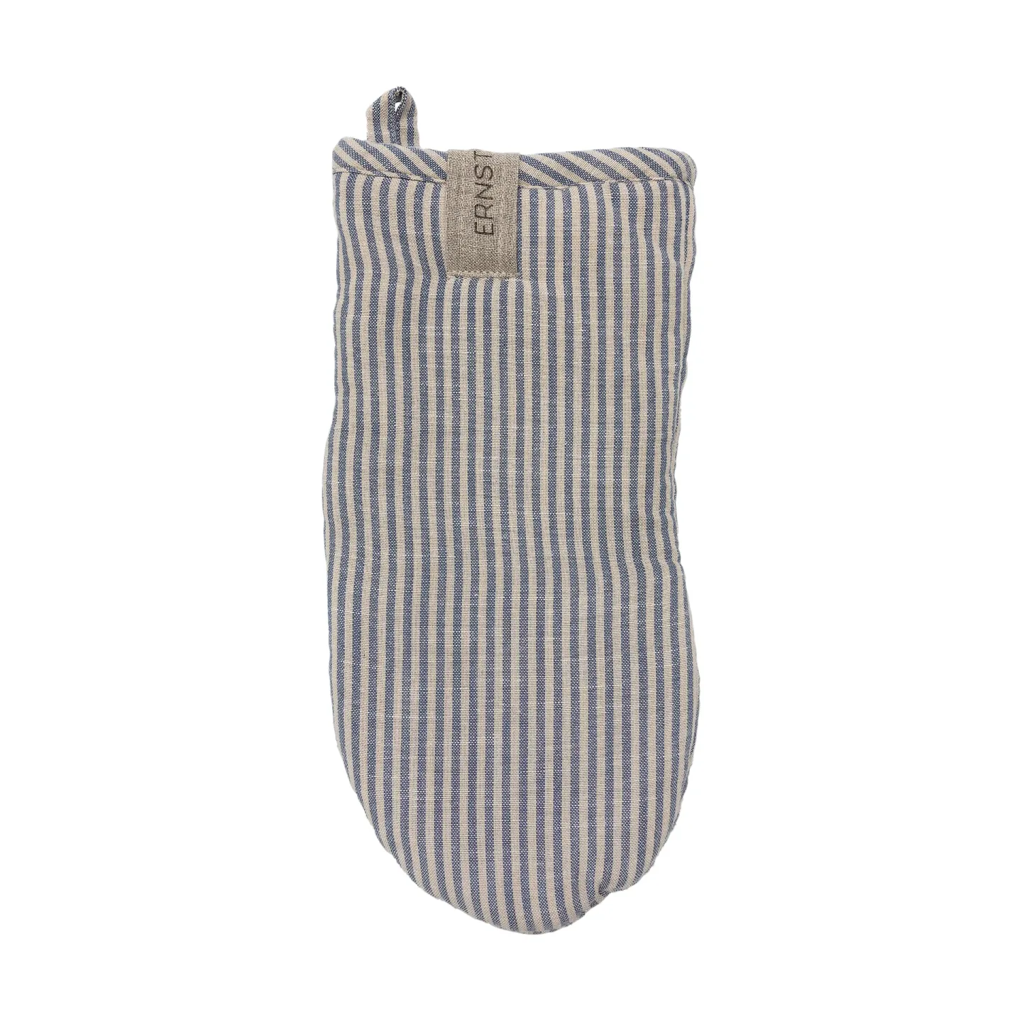 ERNST Ernst Topflappen gestreift Blau-Beige