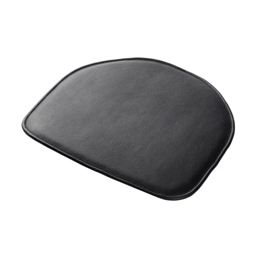 FDB Møbler R5 Nøje J46 sittdyna Black leather