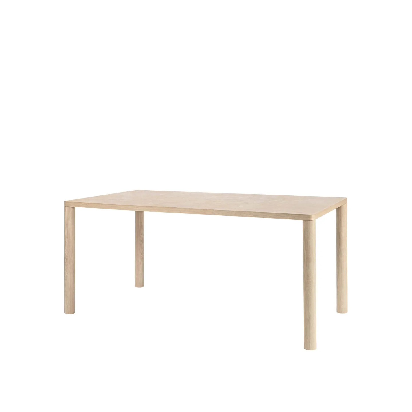 HEM - Log Table 140 cm - Natural - Matbord - Julien Renault - Träfärgad - Metall/Trä