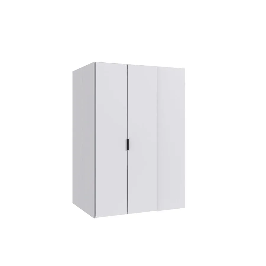 Kleiderschrank Nordy weiss Holzwerkstoff B 135 cm