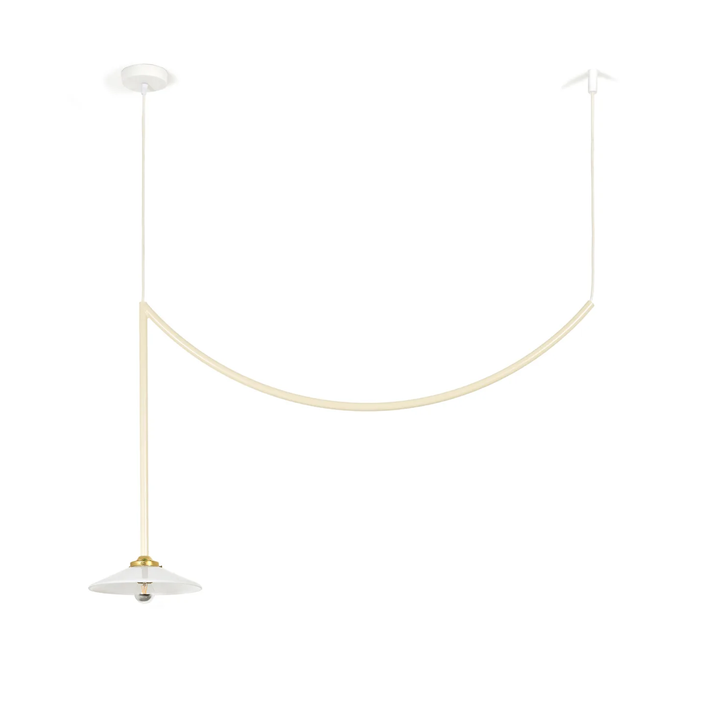 Valerie Objects - Ceiling Lamp N°5 Ivory - Pendellampor - Muller Van Severen - Vit