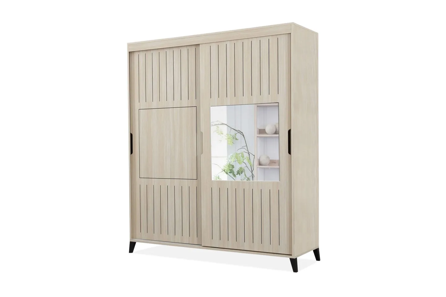 Comfortale Garderob 190 - Ljus Trä