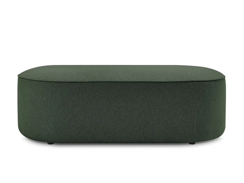 Hocker BOBOCHIC ROUSSEAU 70x140x45cm stoff chiniert grün