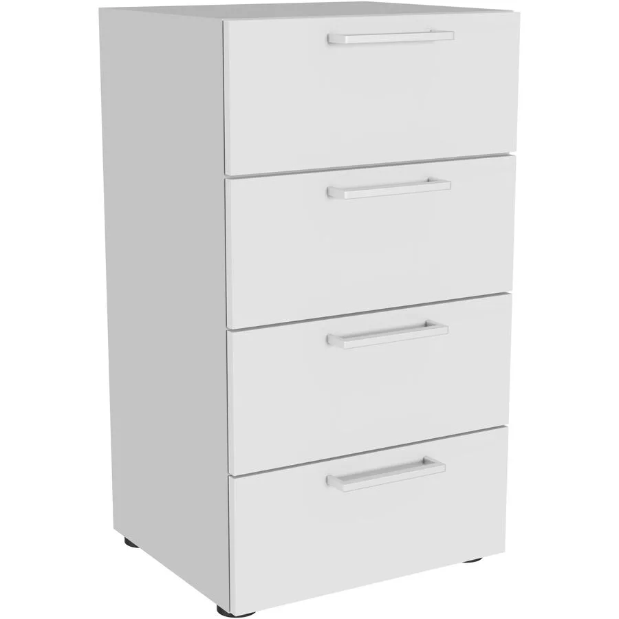 Kommode Window weiss/hellgrau Holzwerkstoff B 41 H 73 cm - Möbel Konfigurator: Traummöbel individuell zusammenstellen - Schweizer Möbelhersteller