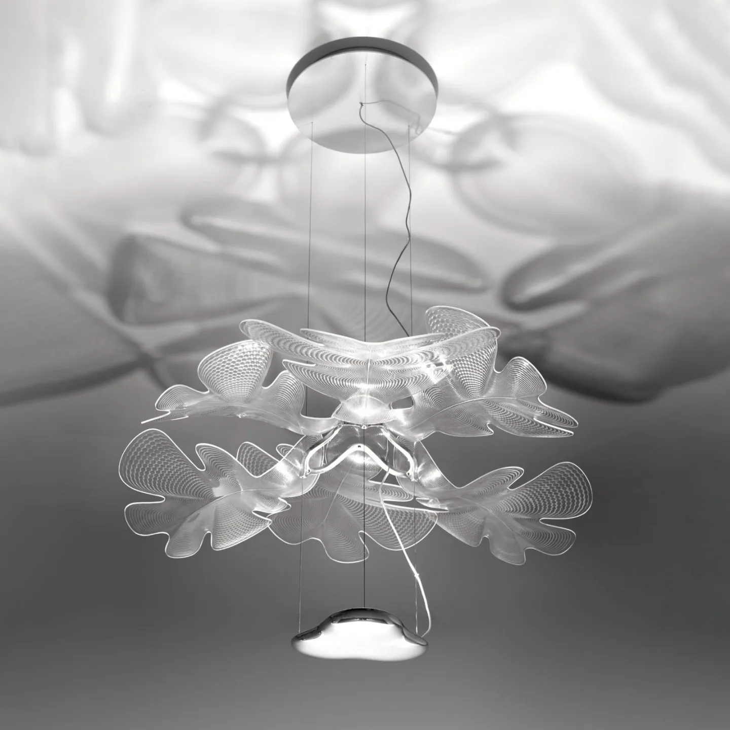 Chlorophilia Pendel LED Crome APP - Artemide - Stue - Design - Plast - Med en lyskilde