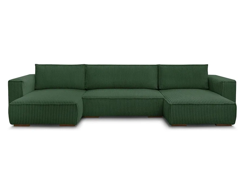 Wohnlandschaft BOBOCHIC CHELSEA Cord-Stoff grün