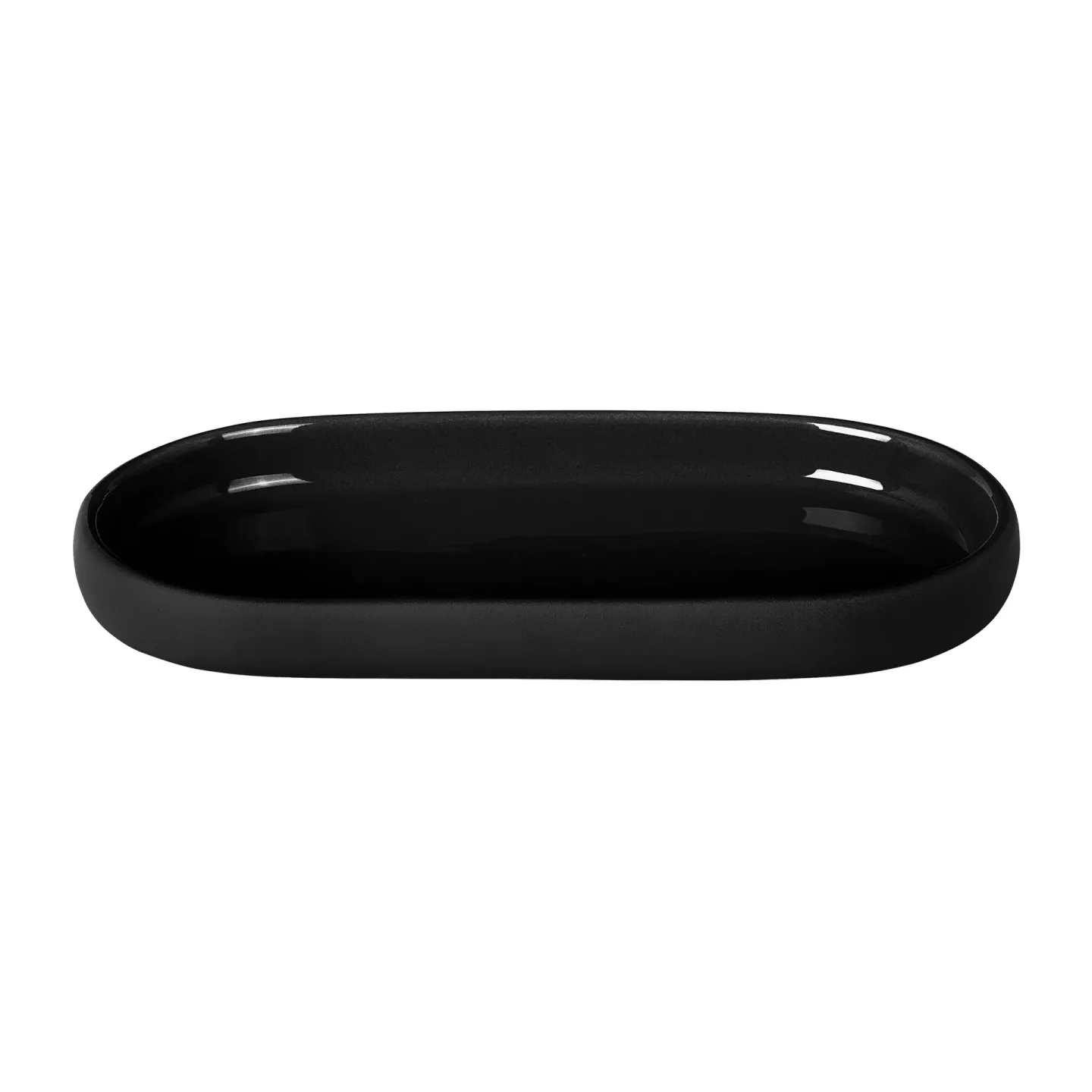 blomus Sono Tablett 10x19 cm Schwarz