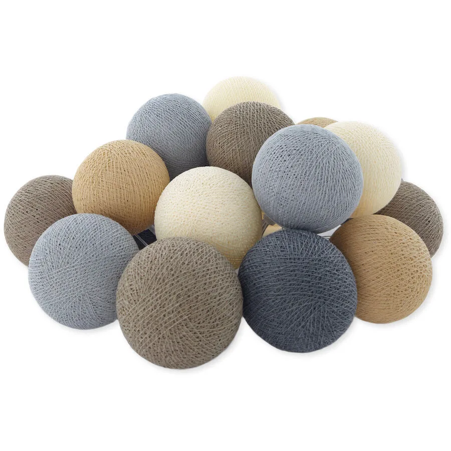 Lichterkette Kids blau Baumwolle