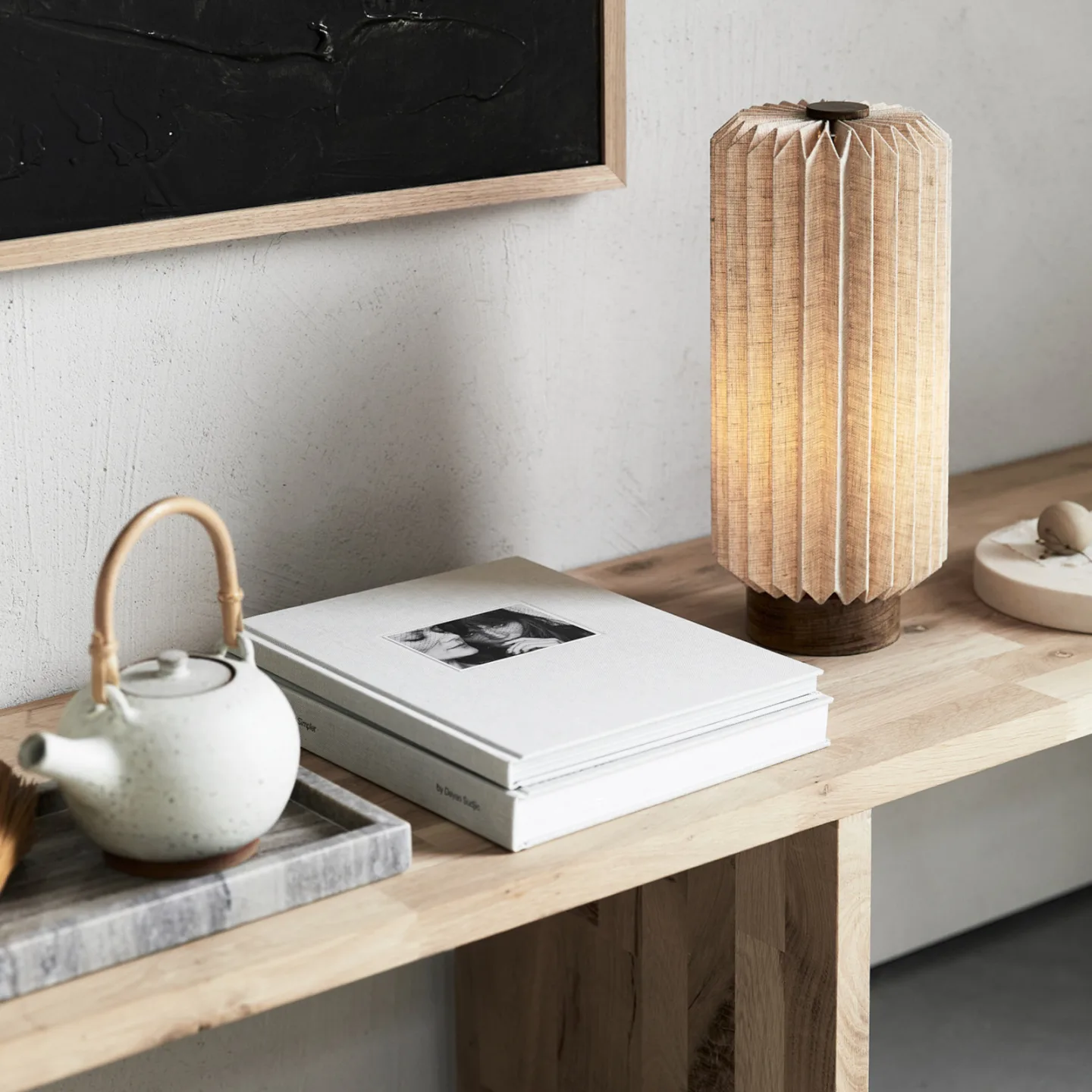 Watt & Veke Alba Tischlampe Natural