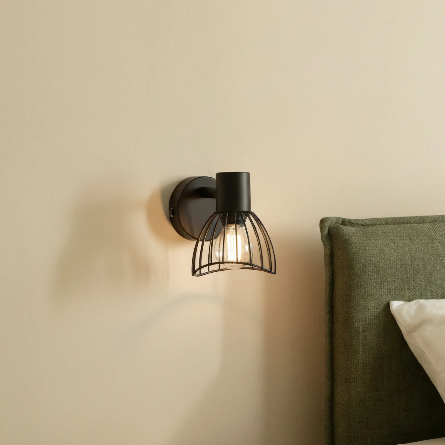 Piena Deckenleuchte Schwarz - Lindby - Esszimmer - Modern - Metall - Einflammig