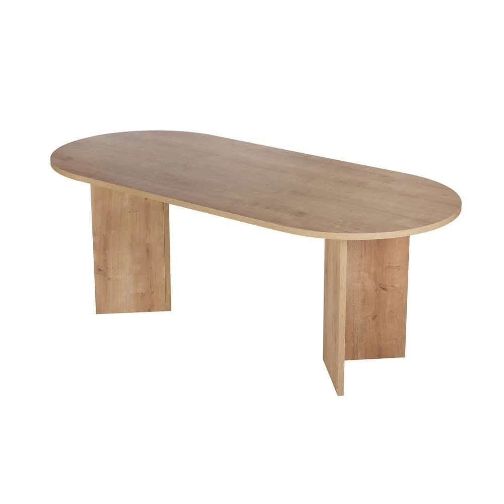 Dano Matbord Oval 200 cm - Natur