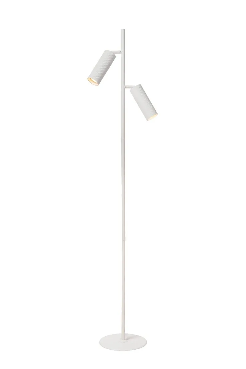 Lucide - Clubs - Golvlampa - Vit