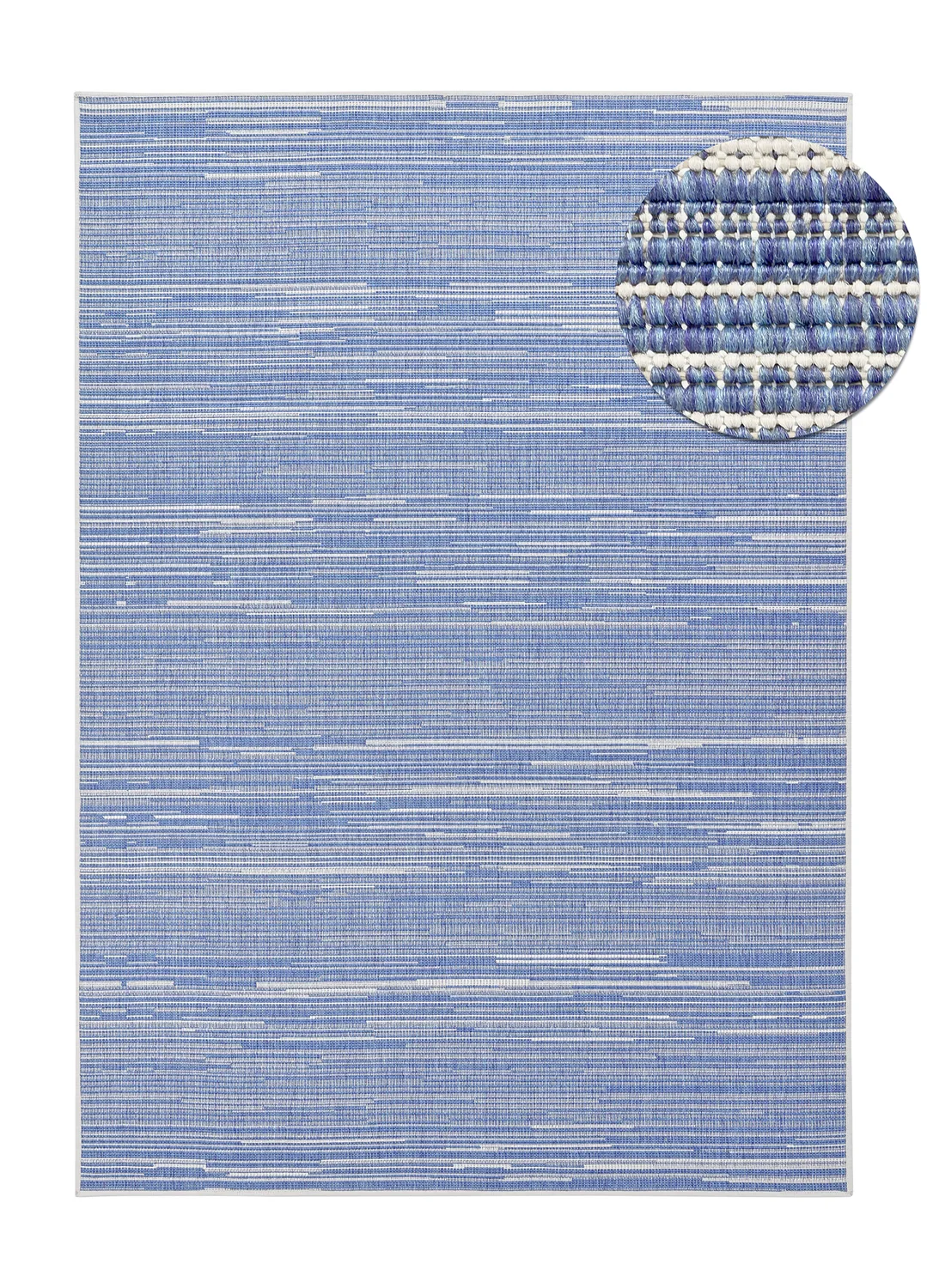 Innendørs/Utendørs tepper - Arcata (blå) (Størrelse: 160 x 230 cm)