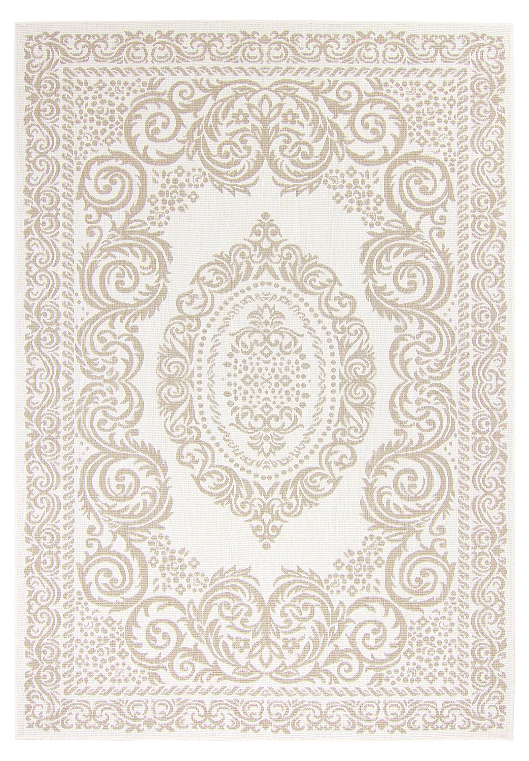 Innendørs/Utendørs tepper - Sylvaine (beige) (Størrelse: 200 x 290 cm)
