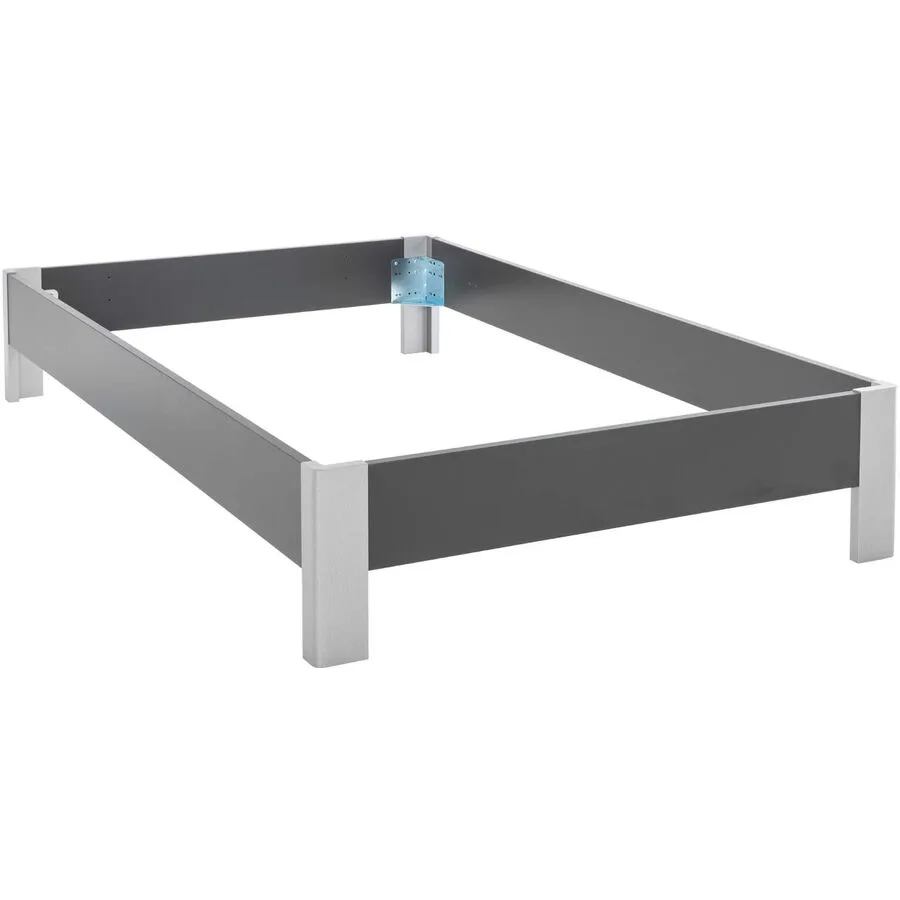 Bett Window anthrazit Holz 120 x 200 cm - Möbel Konfigurator: Traummöbel individuell zusammenstellen