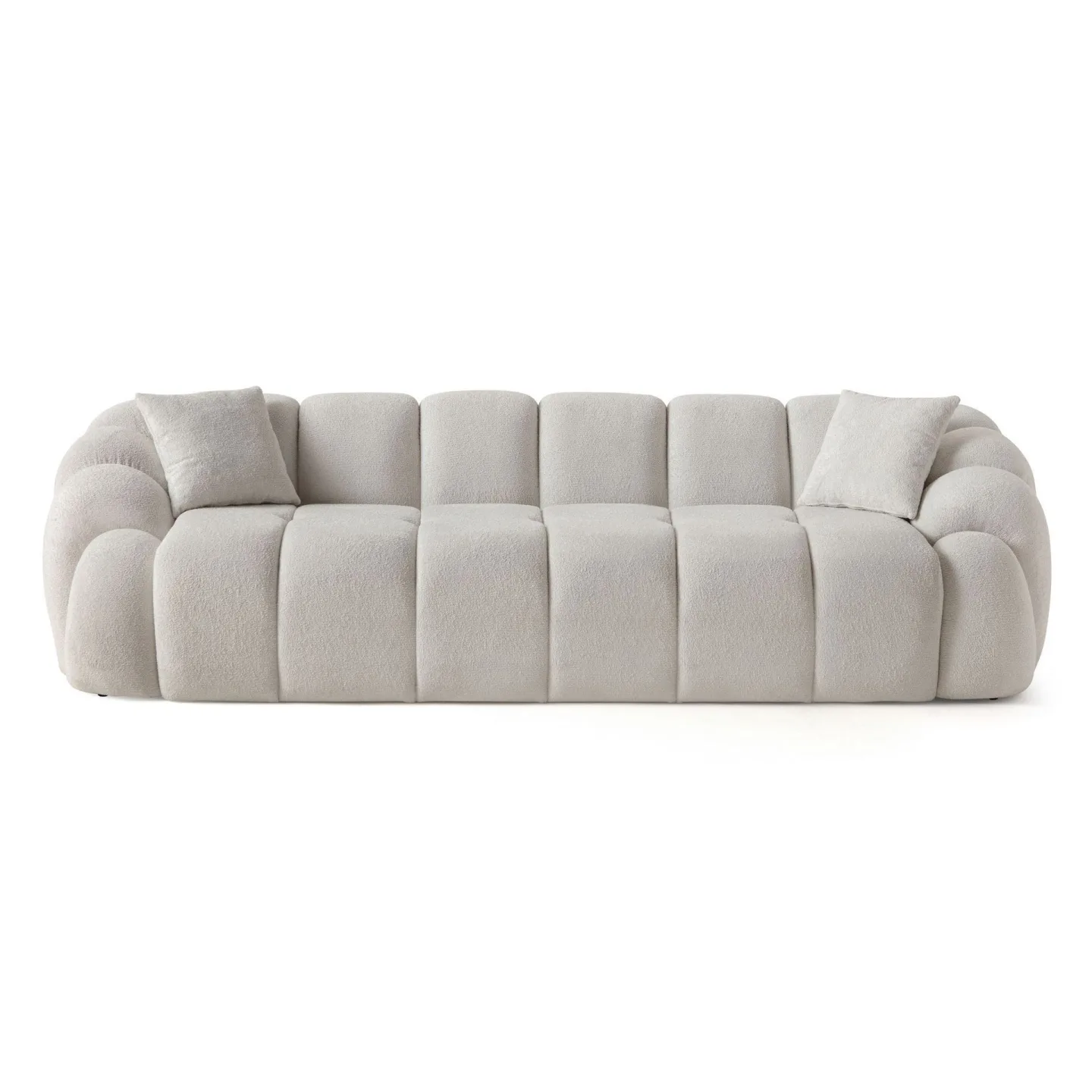 Octavio 4-sitssoffa 268x70x80 cm - Vit