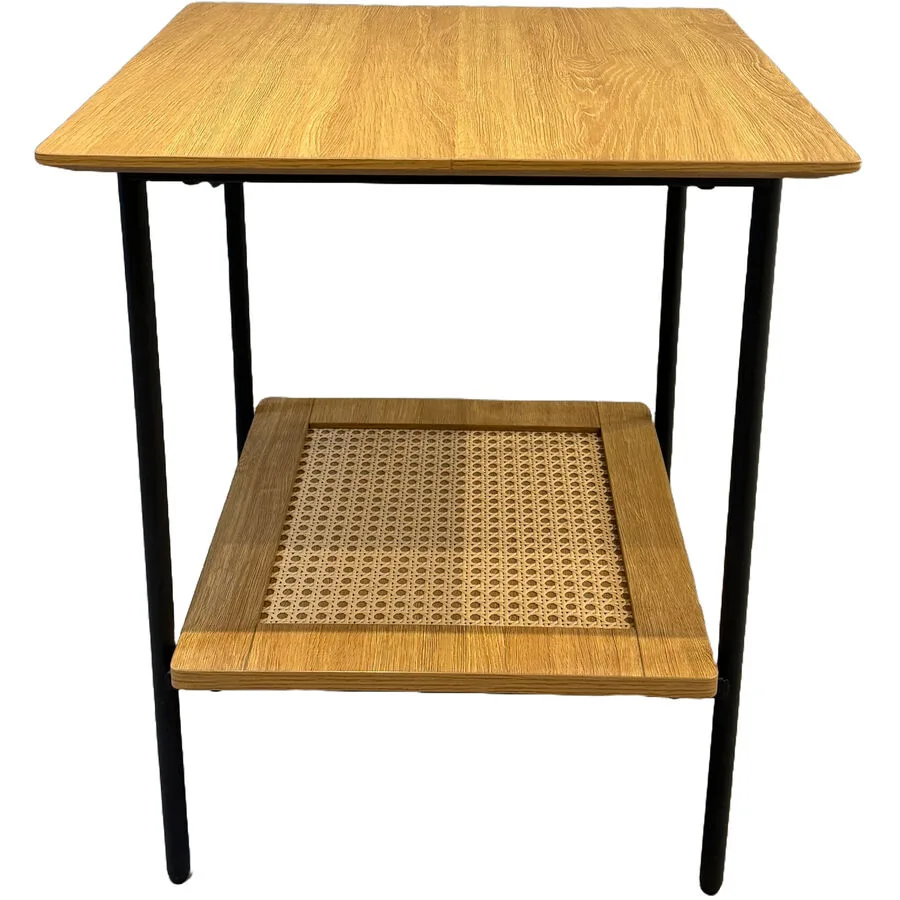 Beistelltisch Perri eiche MDF/Melaminfolie B 45 H 45 cm