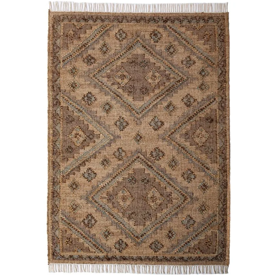 Teppich Olvera Natur Jute/Baumwolle 200 x 290 cm