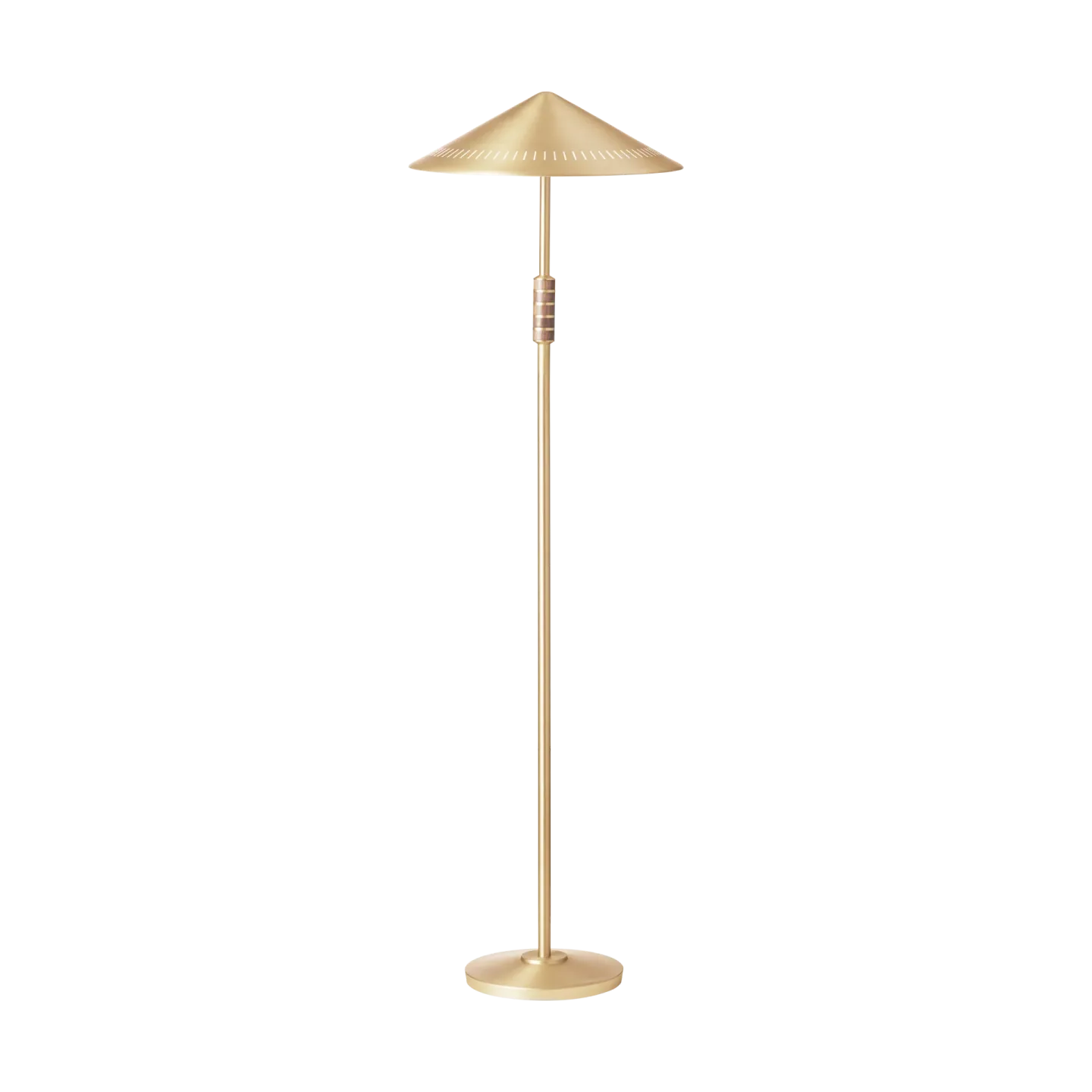 LYFA Governor 405 Stehleuchte Brass-walnut