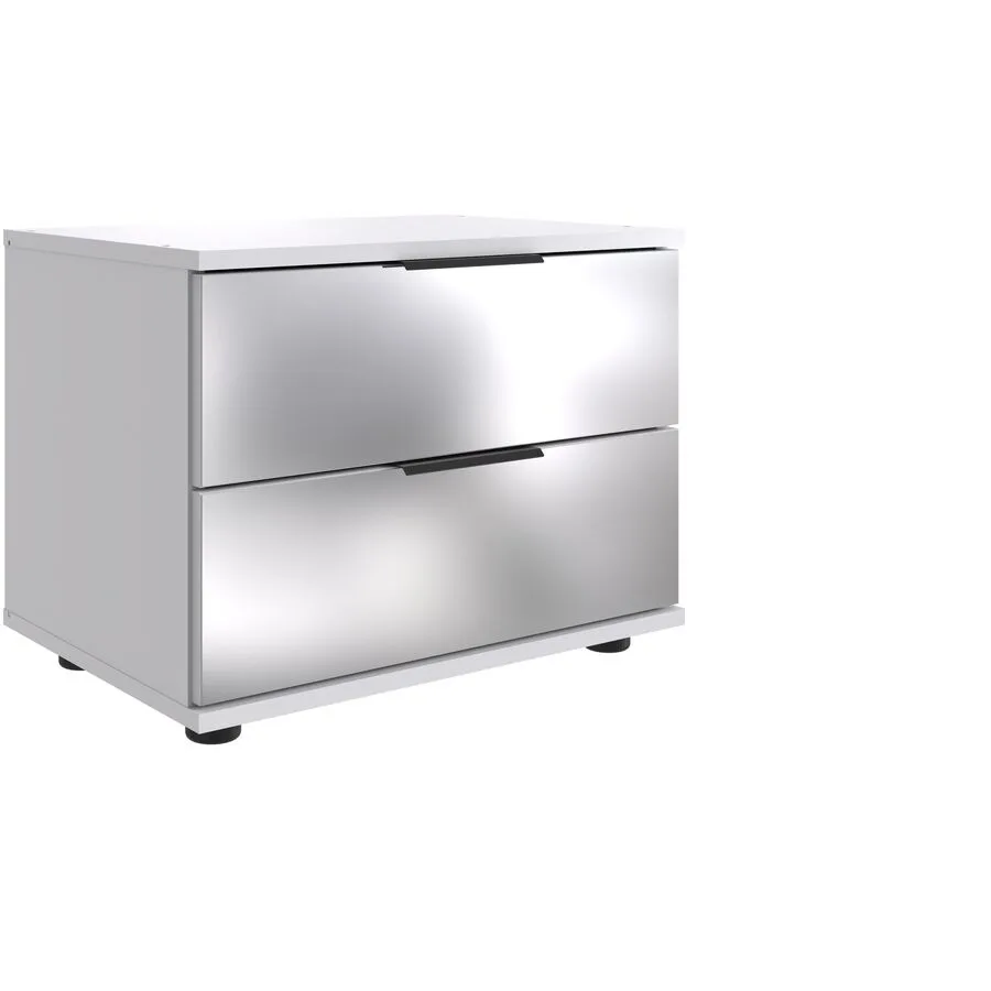 Nachttisch Metac Weiss Holzwerkstoff 52 cm