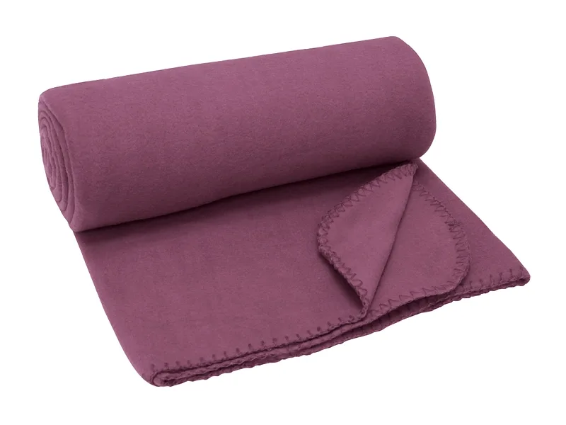 Decke WILLY 130x160cm violett unifarben