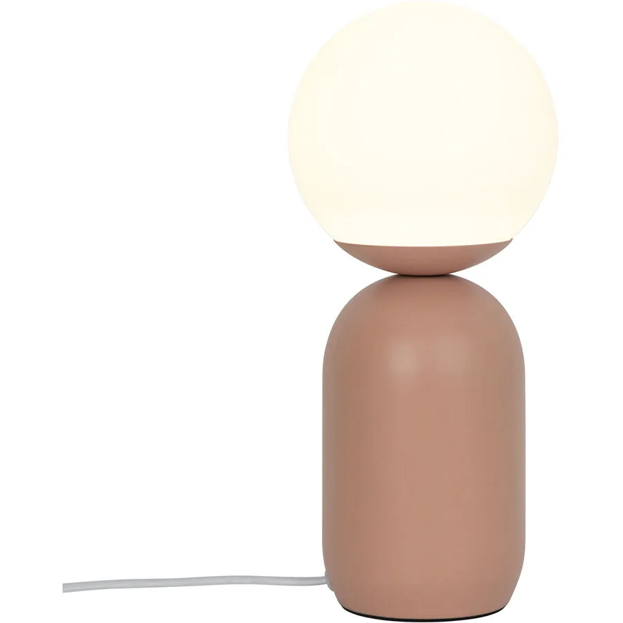 NORDLUX Tischlampe Notti Orange Metall B 15 cm H 34.5 cm - Farbe: Terracotta - Tischlampe