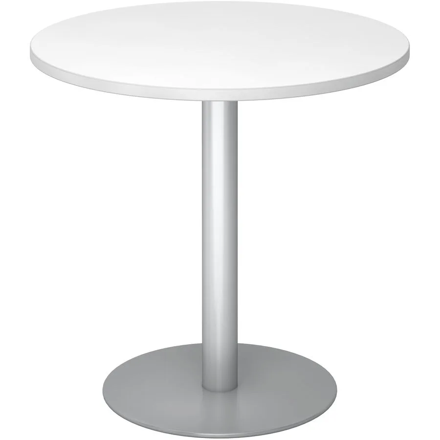 Besprechungstisch Office weiss Holzwerkstoff B 80 T 80 cm
