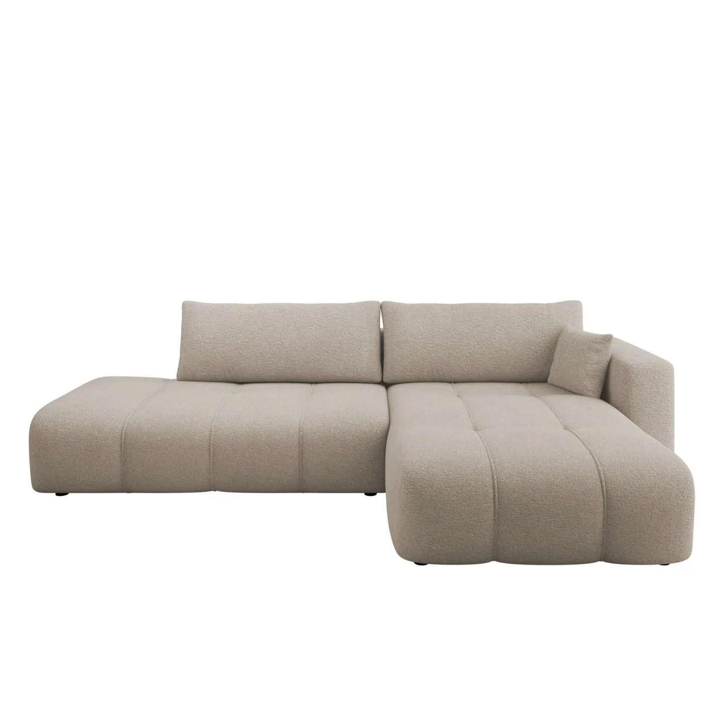 Flo Bäddsoffa med Divan 4-sits - Vit